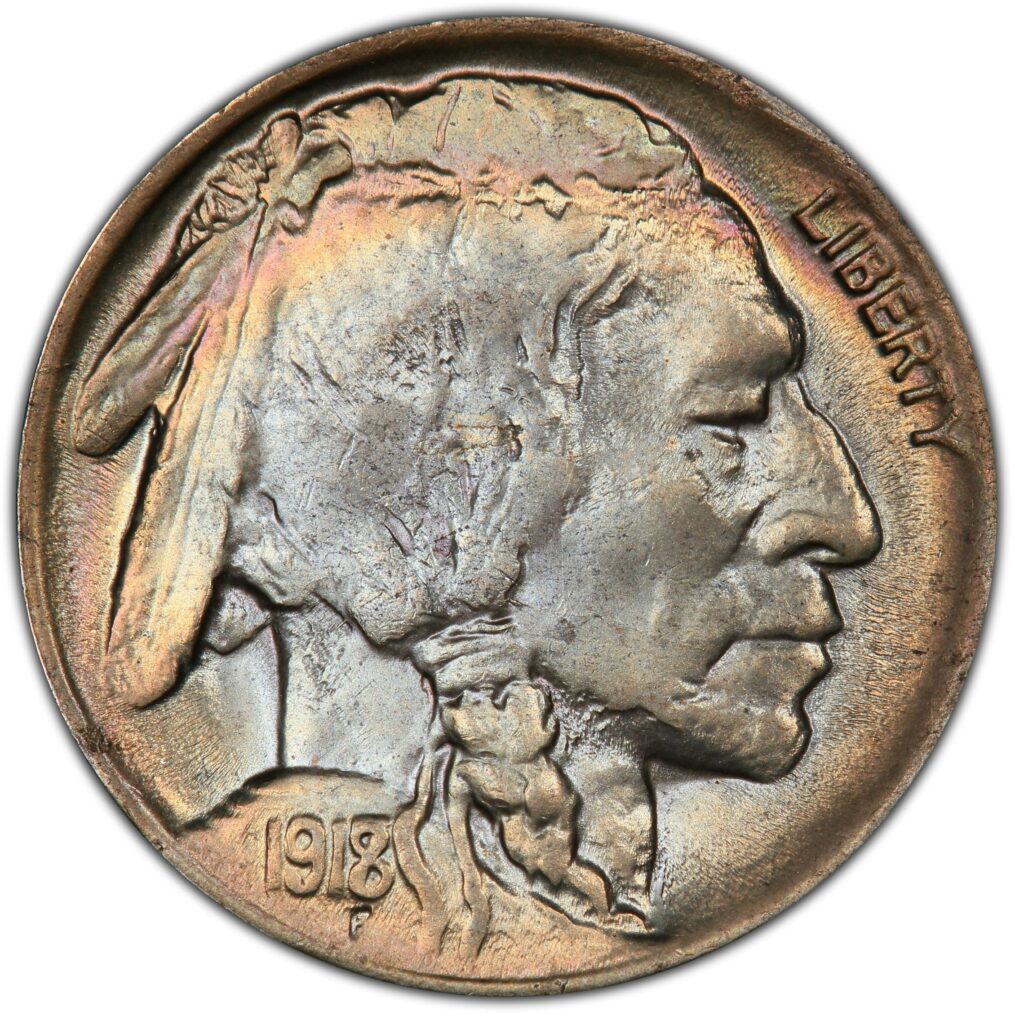 1918-D Buffalo Nickel Doubled Die