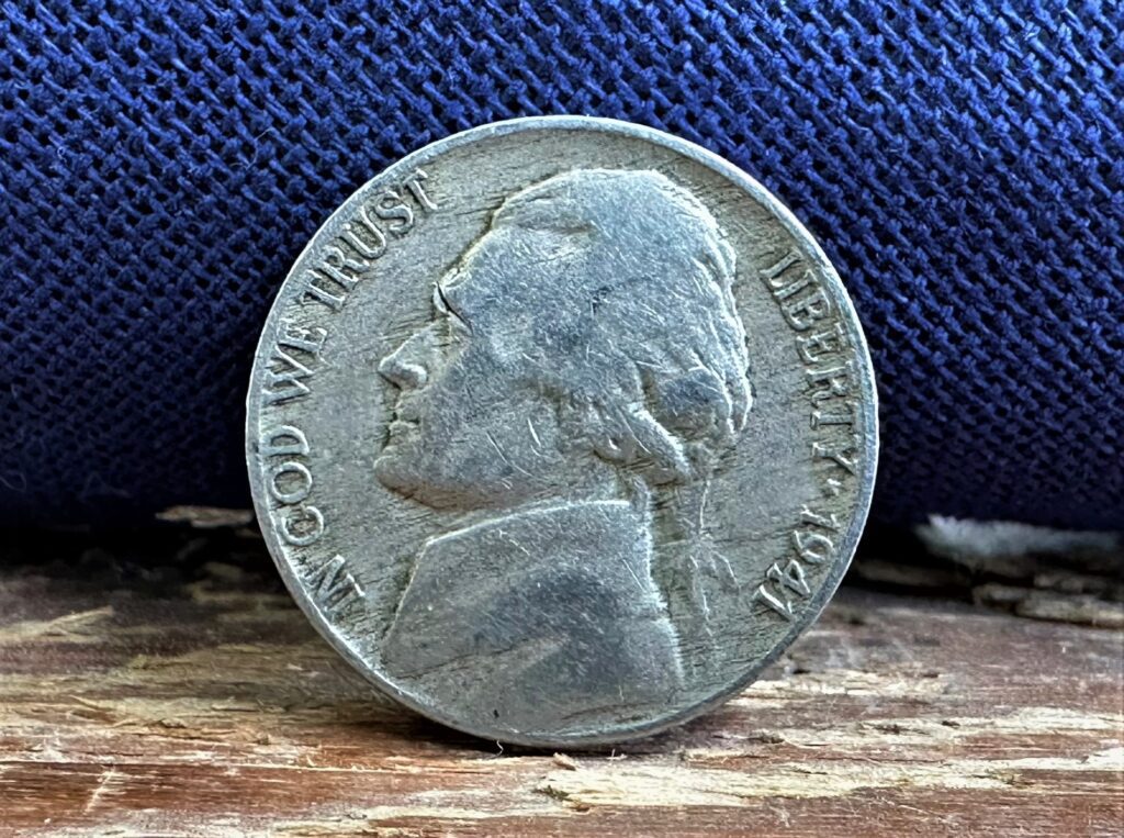 1941 jefferson nickel