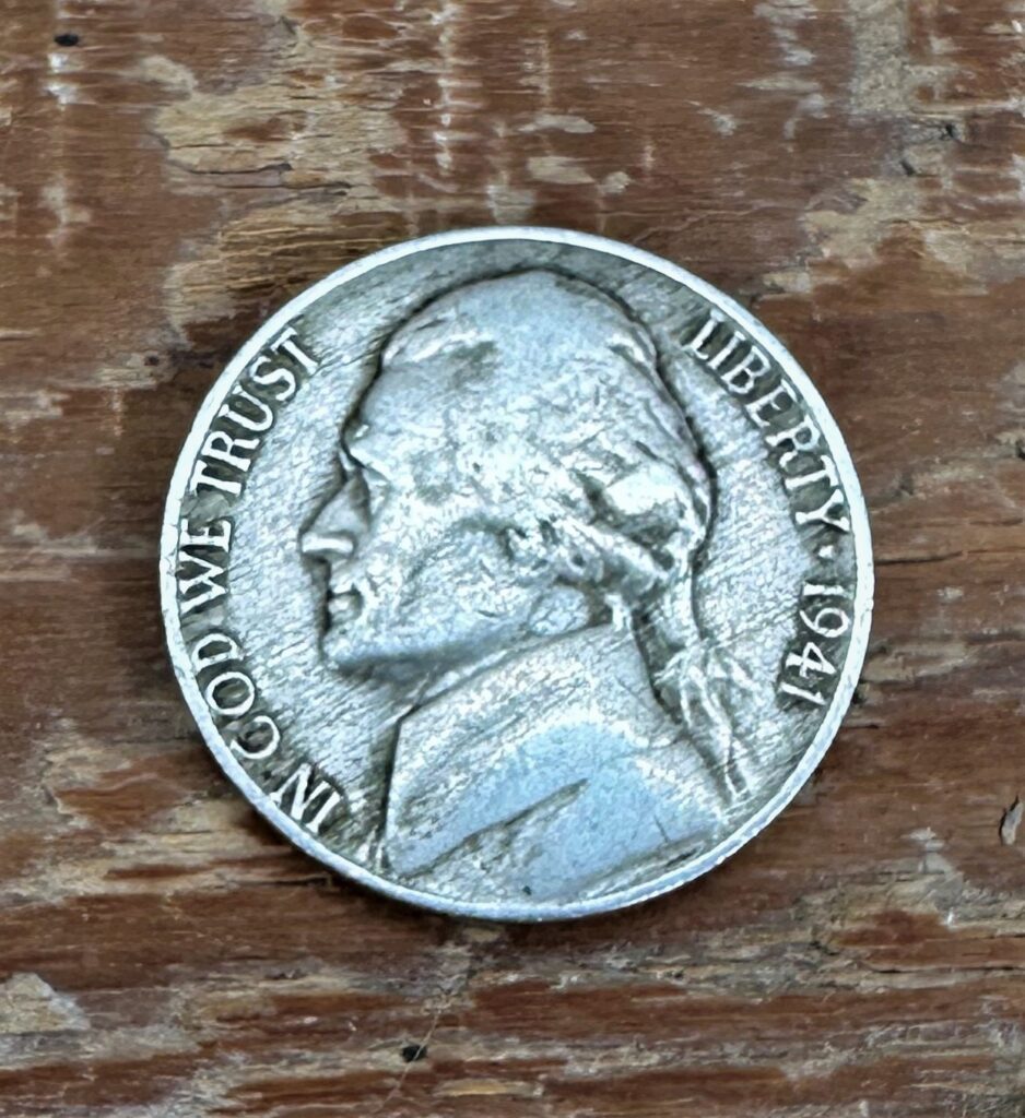 1941 jefferson nickel 