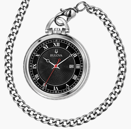 Bulova 96b270 pocket outlet watch