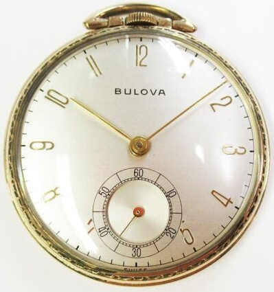 Antique bulova cheap pocket watch