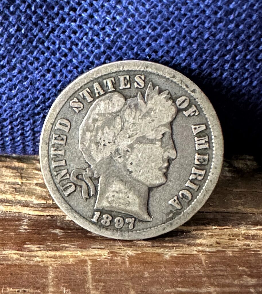 1897 Barber Silver Dime