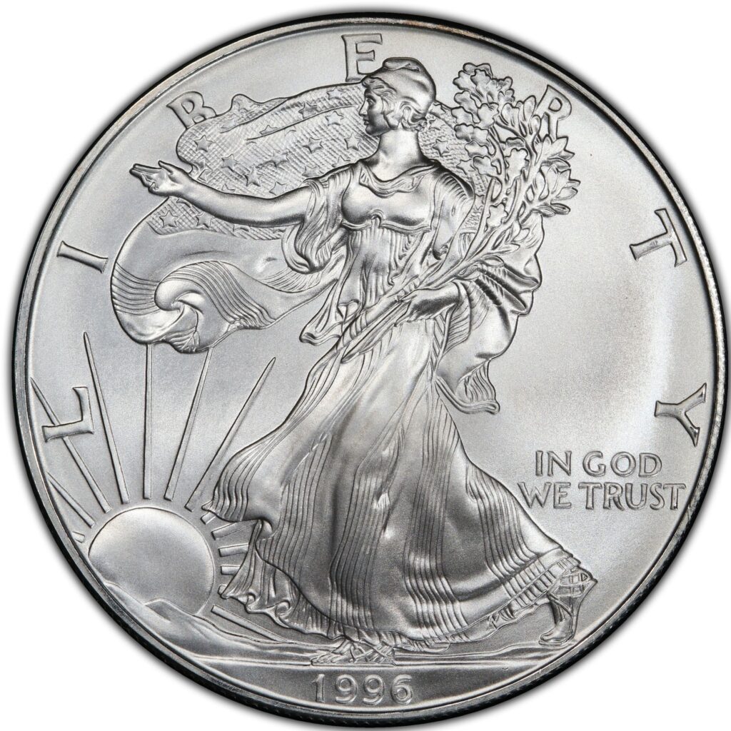 1996 silver eagle