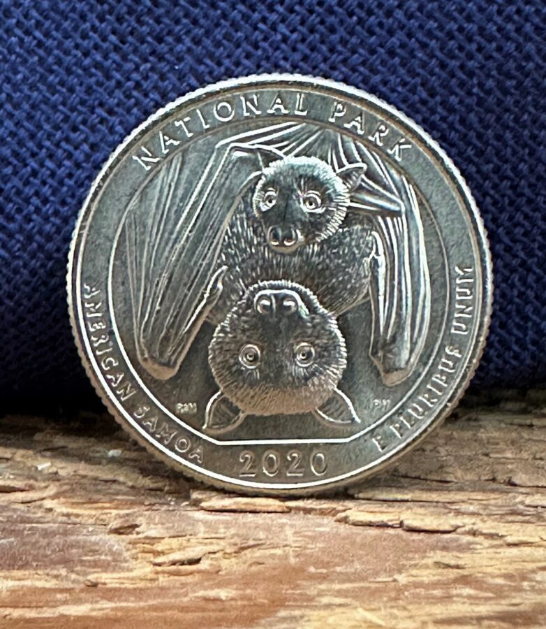 The Bat Quarter And America The Beautiful 2020 Quarter Value the-bat-quarter-and-america-the-beautiful-2020-quarter-value