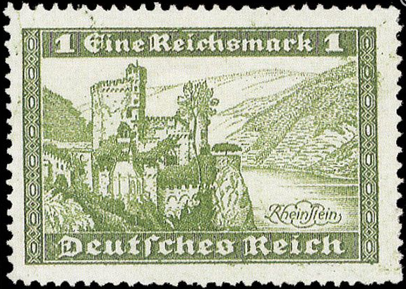 1930 ‘Burg Rheinstein’ Stamp