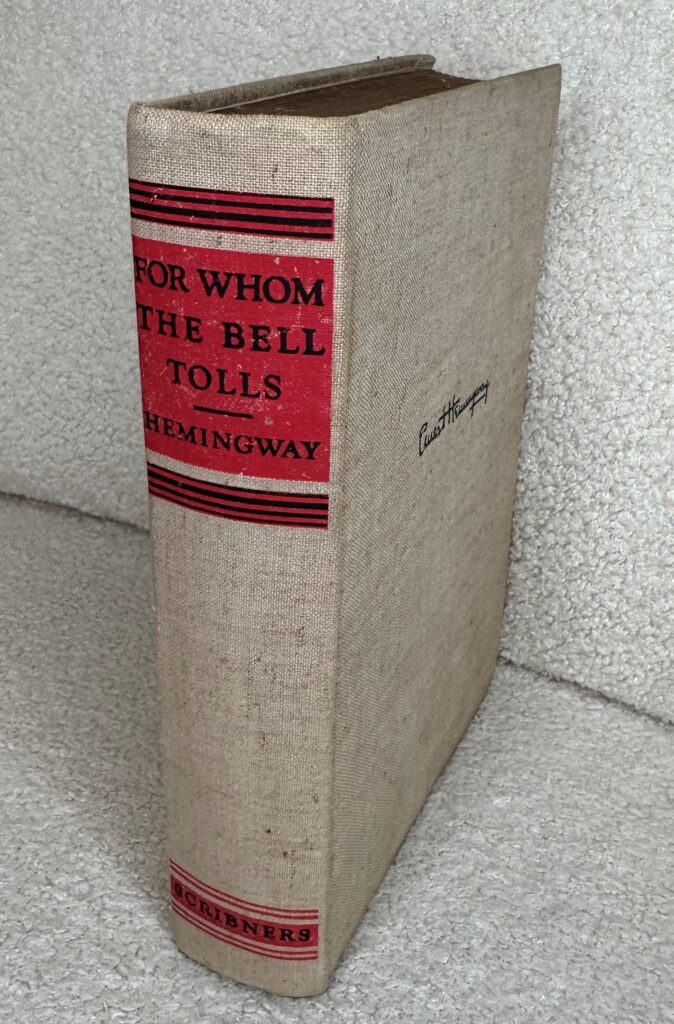 for whom the bell tolls first edition