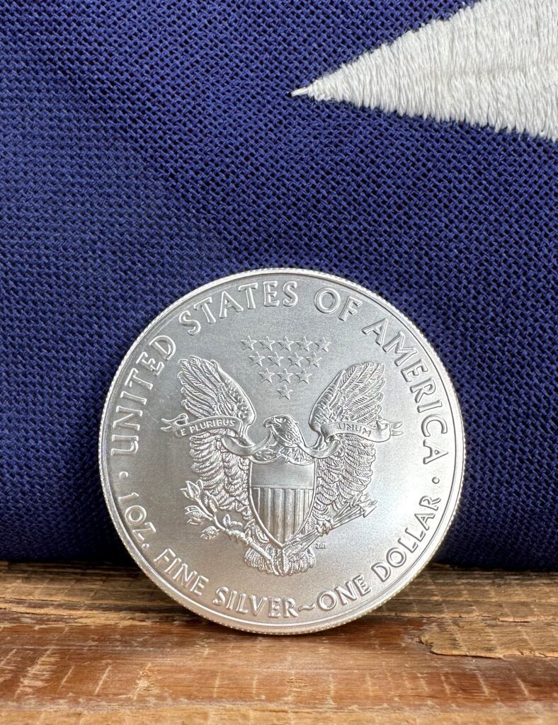 silver eagle reverse type 1