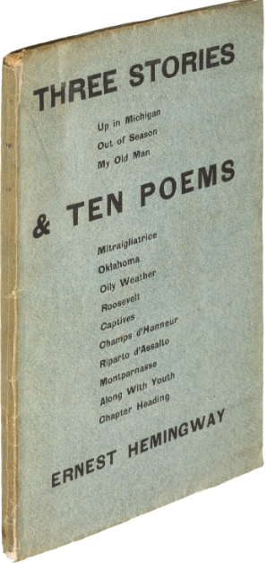 three stories and ten poems 