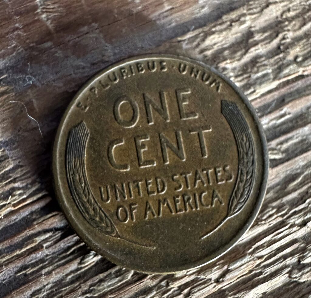 1919 penny cent