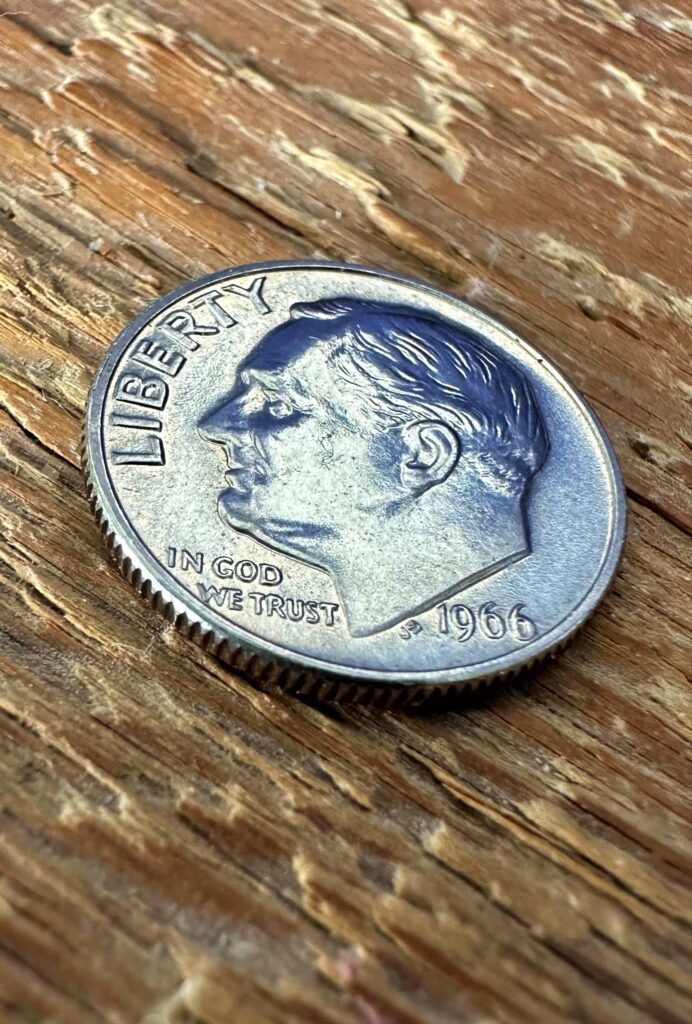 obverse 1966 dimes 