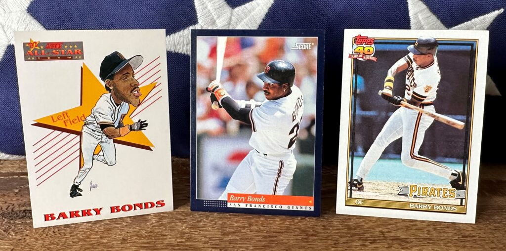 barry bond rookie cards value