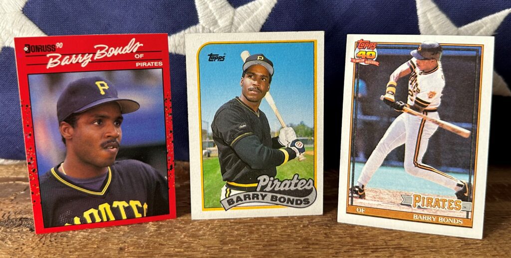 barry bonds topps rookie card value