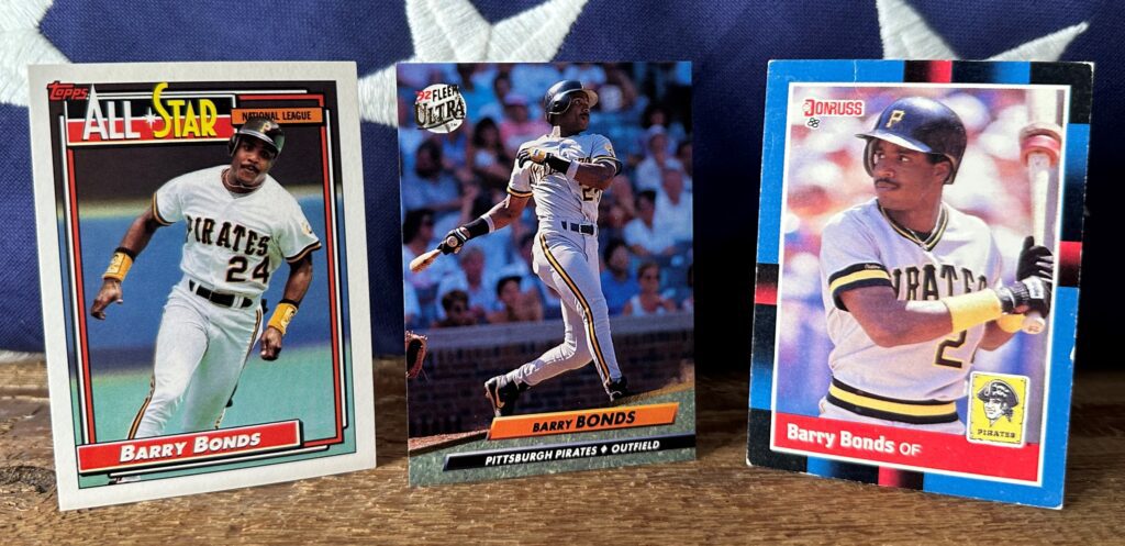 barry bonds all star card value