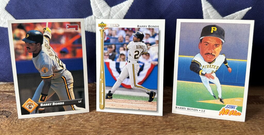 how much are barry bonds baseball cards worth