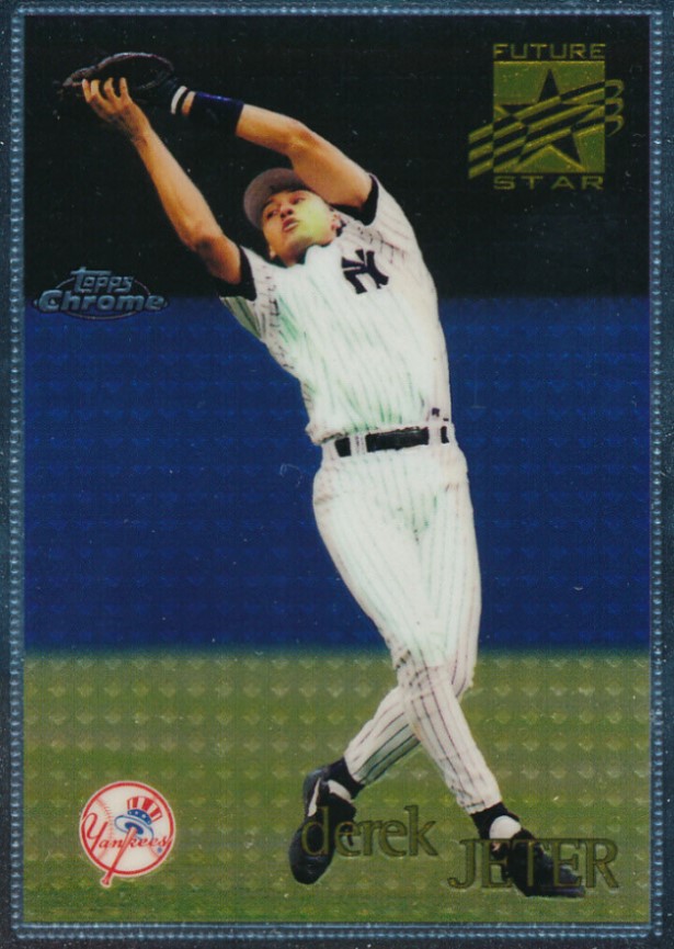 1996 Derek Jeter Topps Chrome