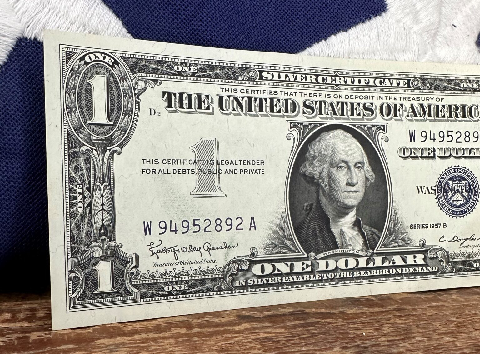 The 1957 Silver Certificate: A Piece of American History The 1957 Silver Certificate: A Piece of American History
