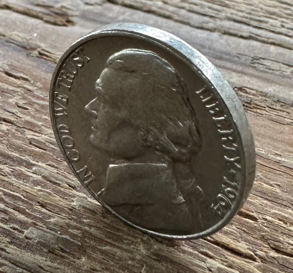 what is a 1964 nickel made of