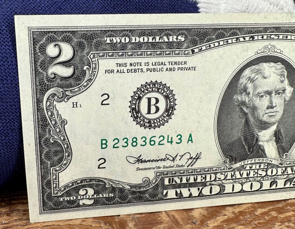 value of 1976 two dollar