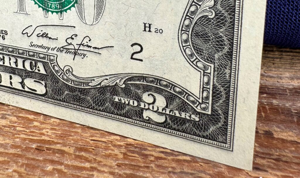 $2.00 bill 1976 value