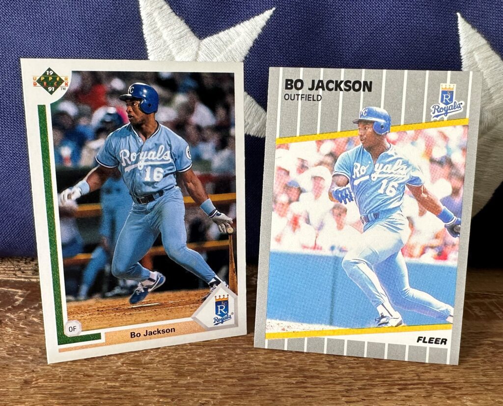 bo jackson rookie baseball cards