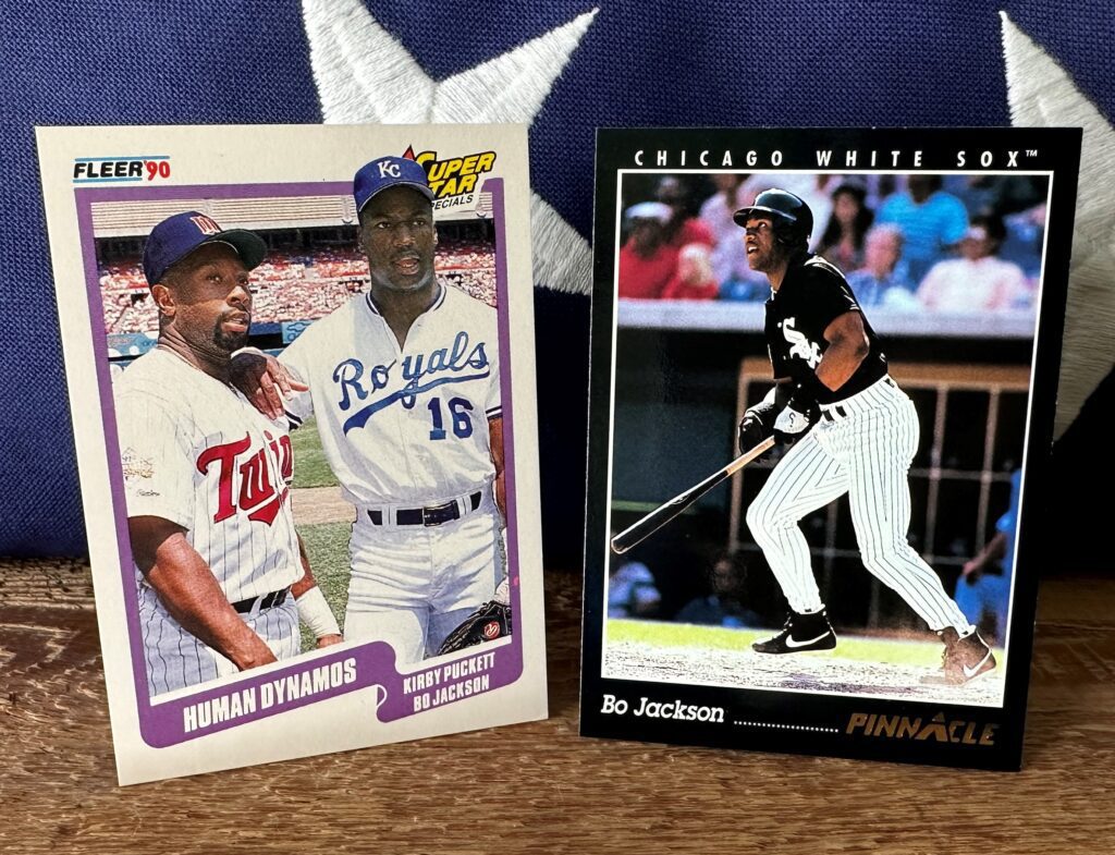 value of bo jackson baseball card