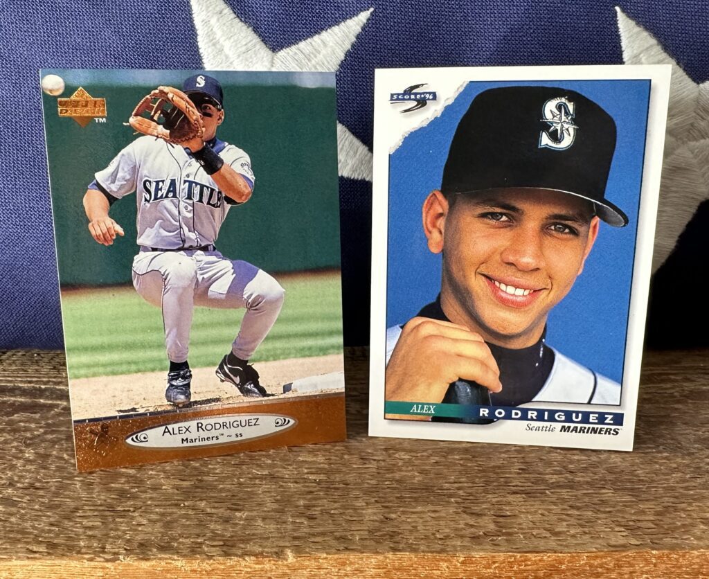 alex rodriguez rookie card upper deck