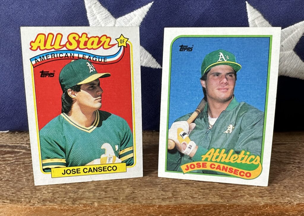 jose canseco cards worth money