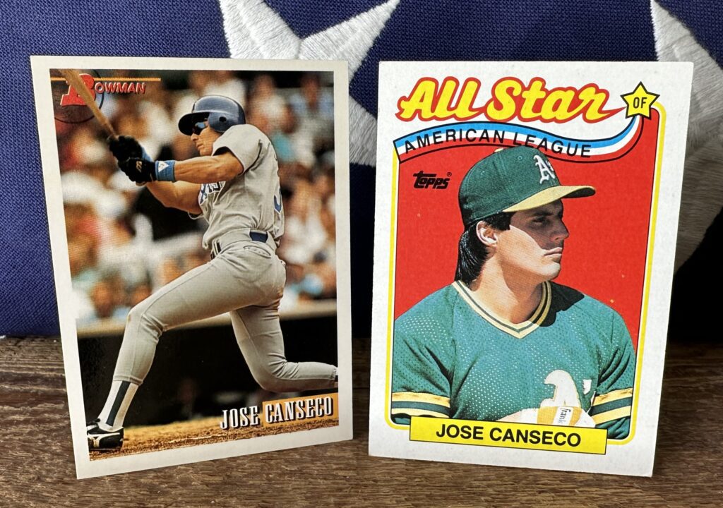 jose canseco baseball cards worth money