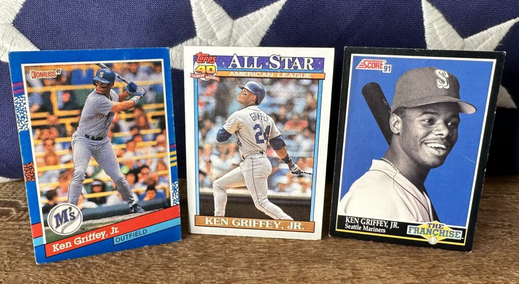 ken griffey jr cards worth money