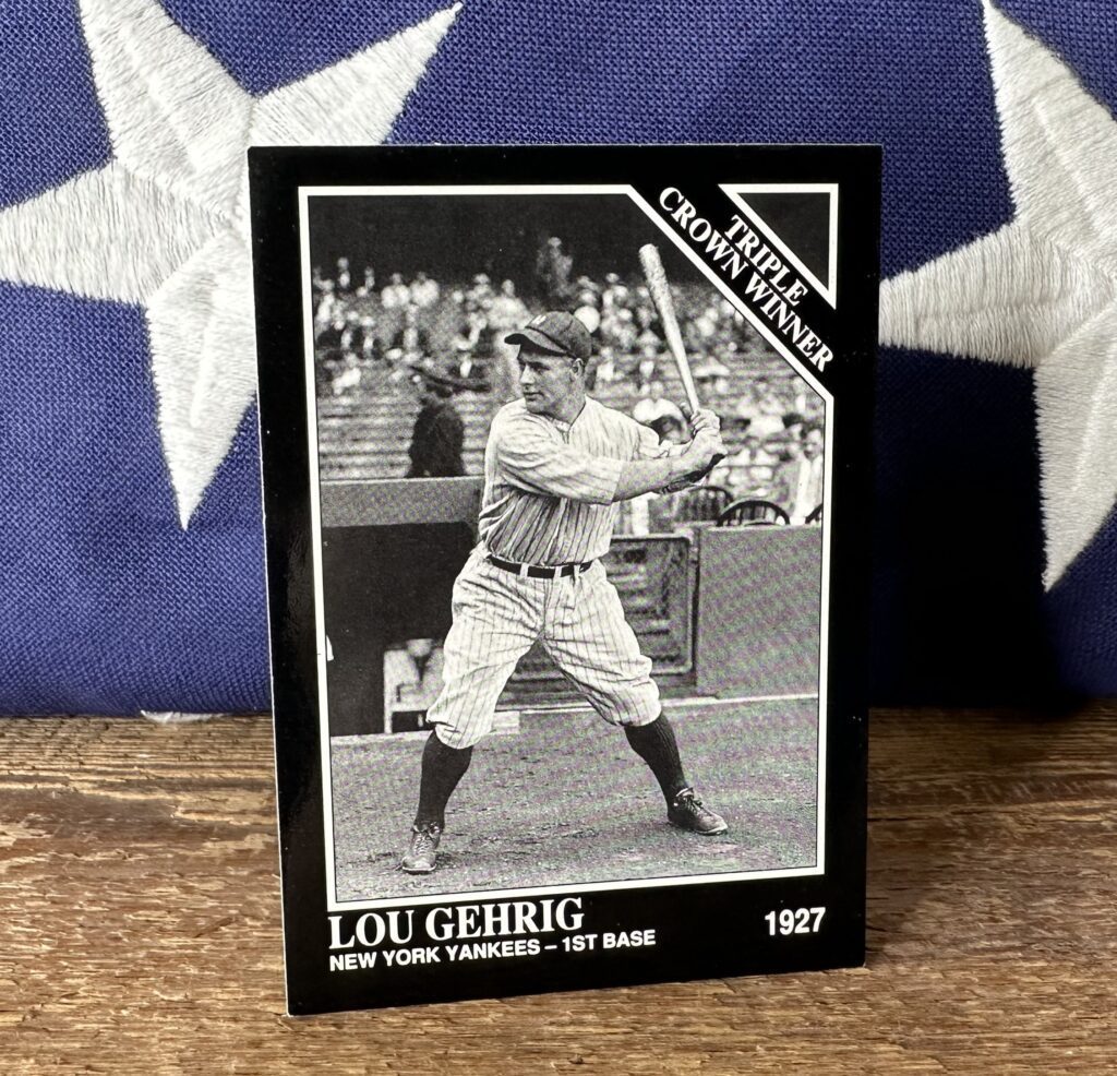 lou gehrig baseball card