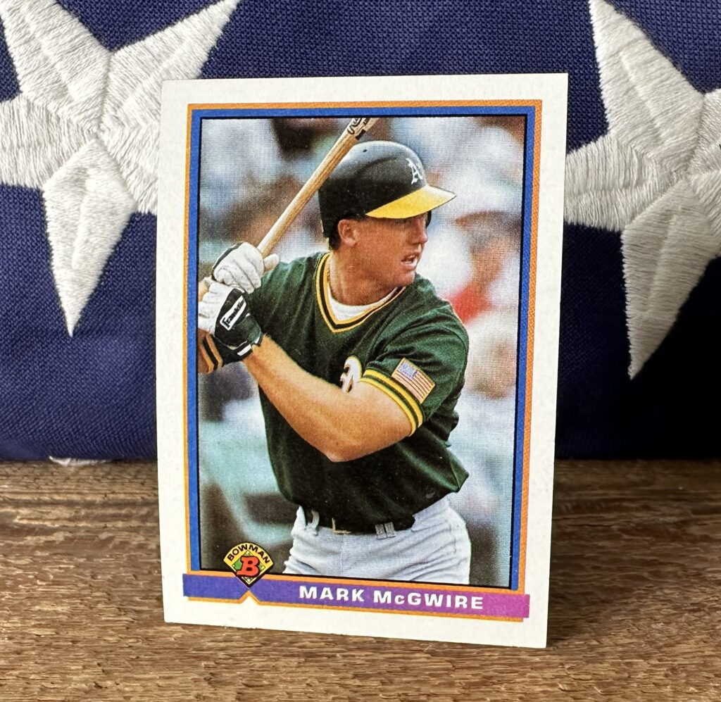 mark mcgwire cards worth money