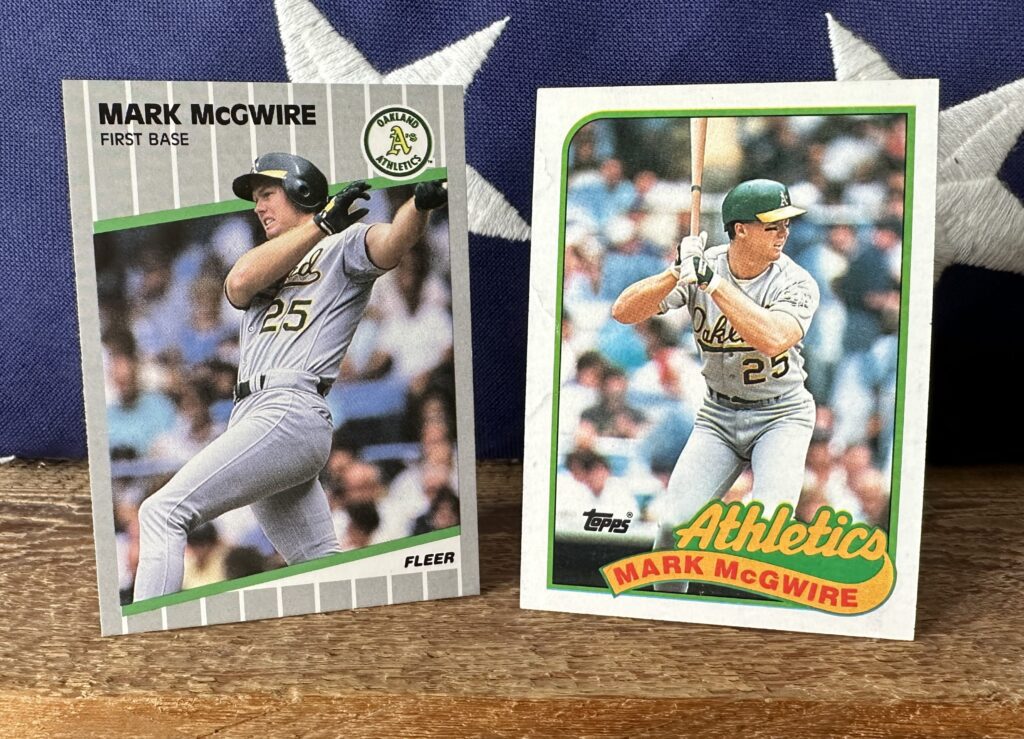 mark mcgwire baseball card value