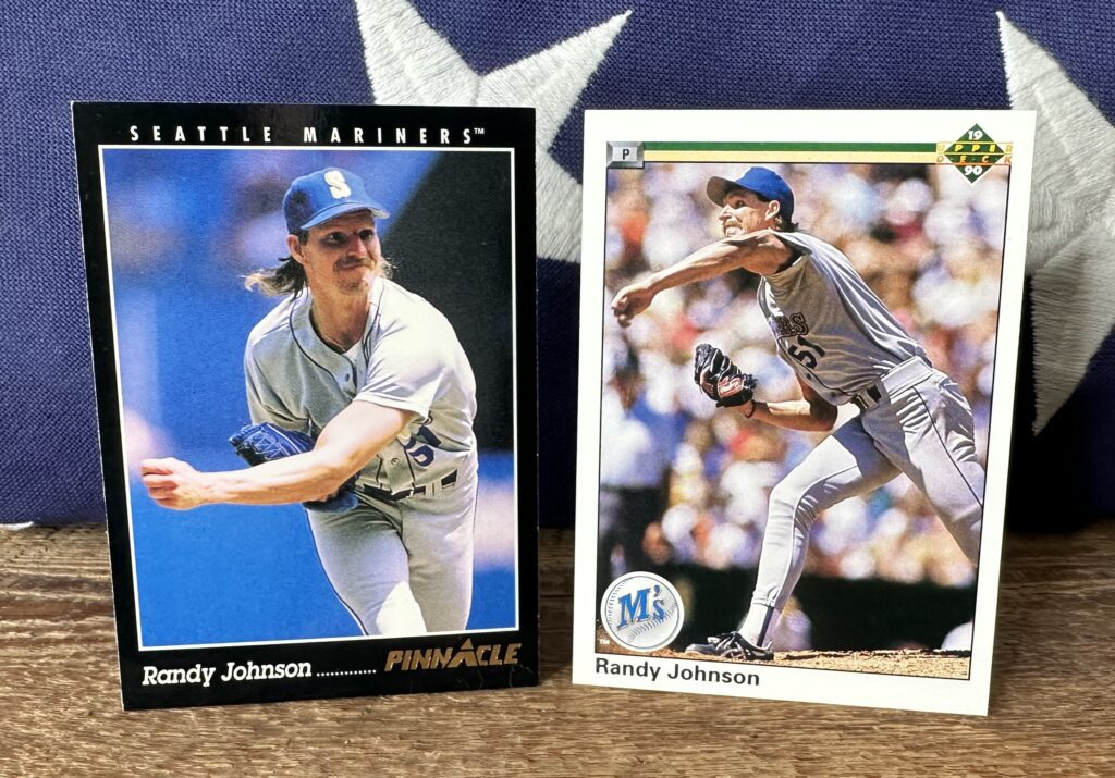 randy johnson baseball cards