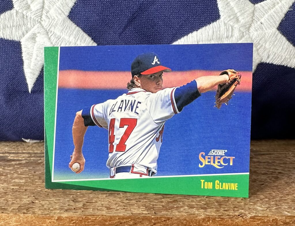 tom glavine baseball card value