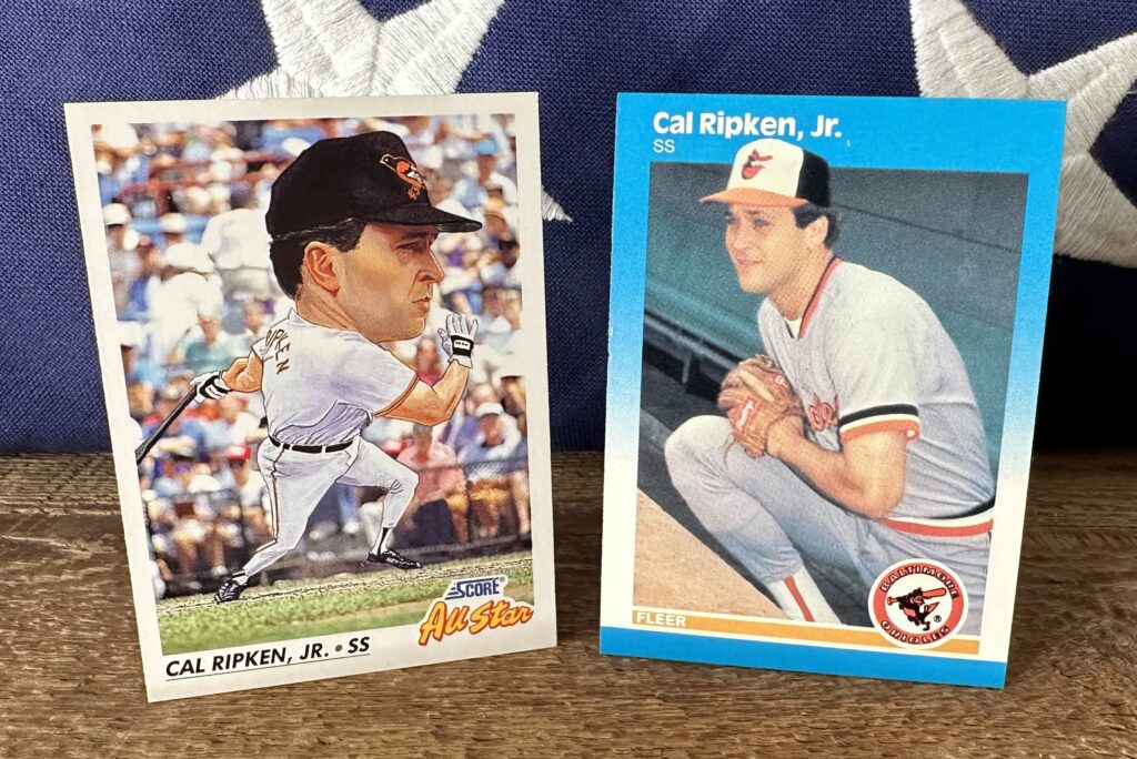 cal ripken fleer cards