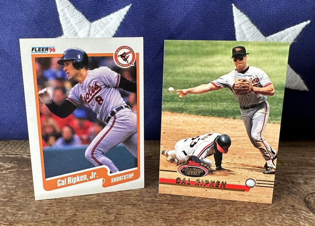 fleer cal ripken jr cards