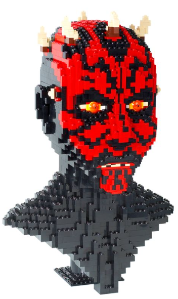 darth maul lego head