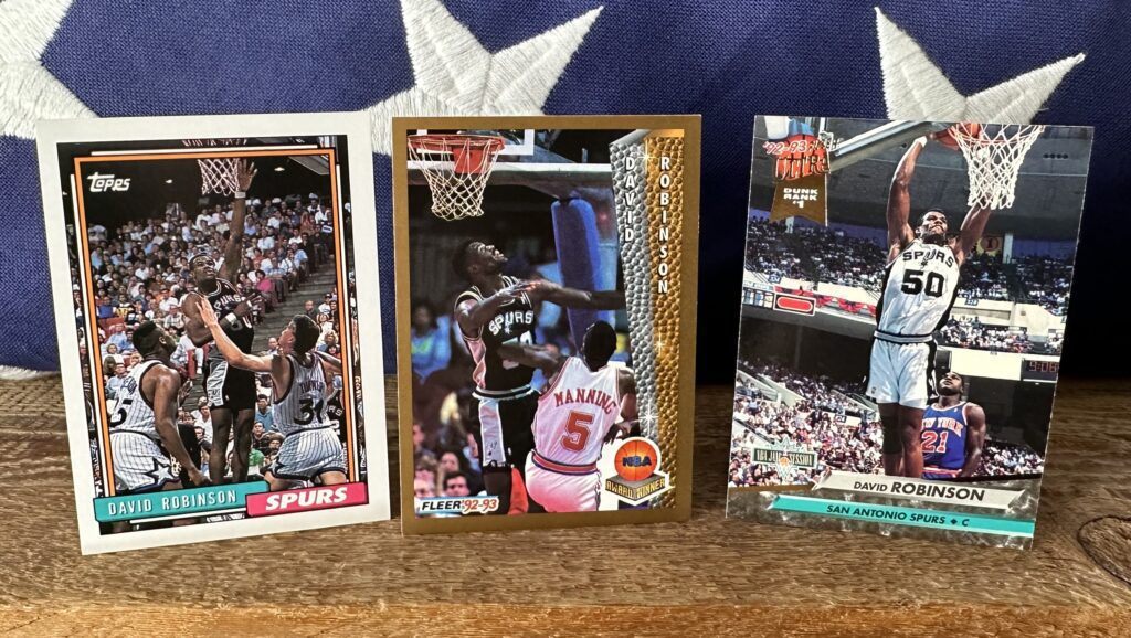 david robinson topps cards