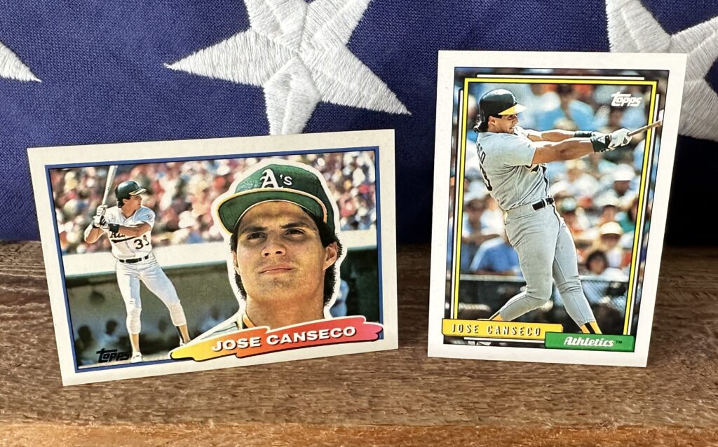 jose canseco baseball cards