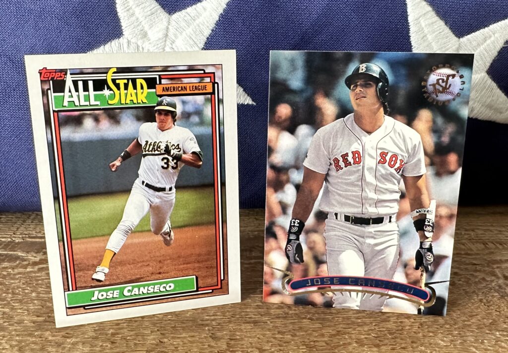 most valuable jose canseco baseball cards worth money