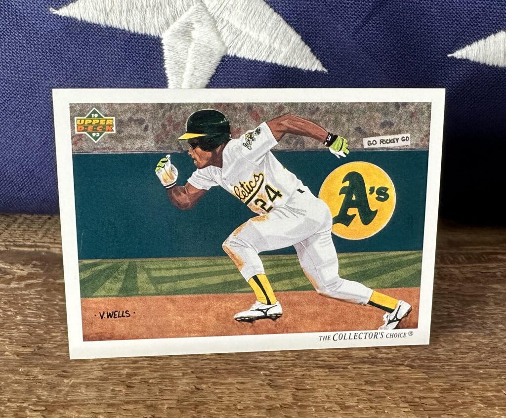 rickey henderson upper deck cards