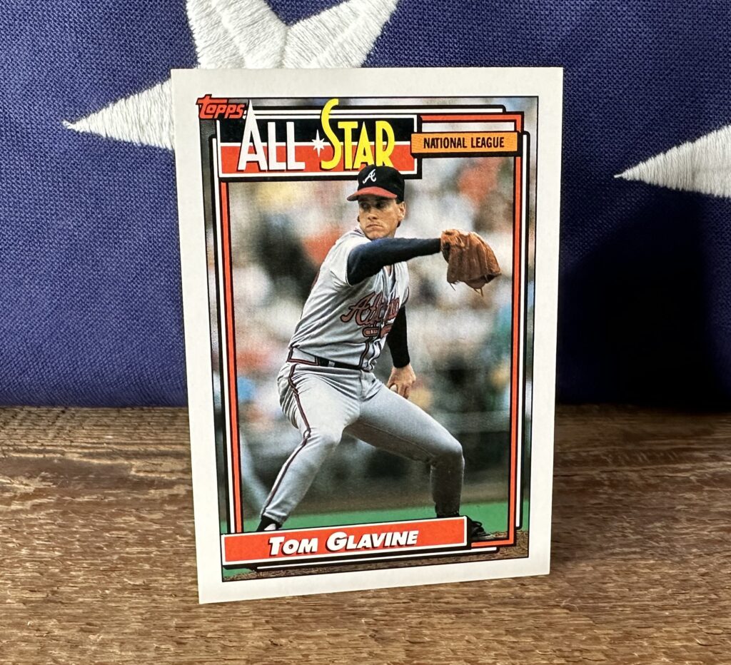 tom glavine topps cards value