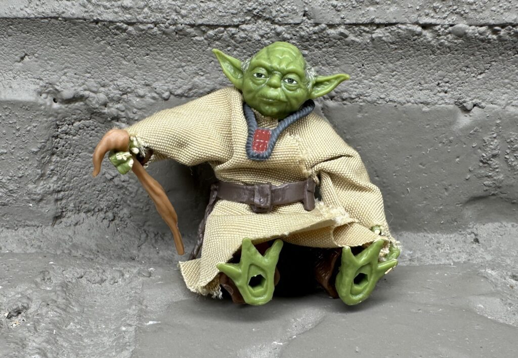 yoda action figure 1980