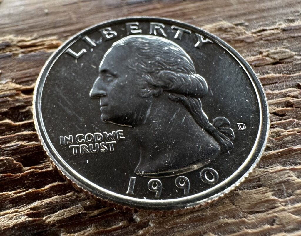 1990 quarter error worth