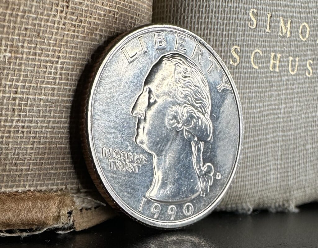 is a 1990 quarter worth anything