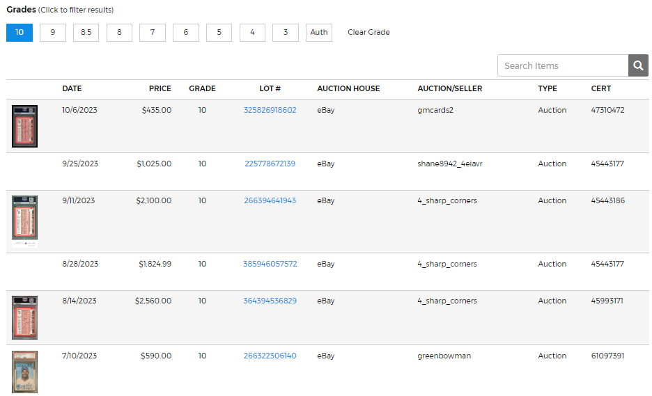 bo jackson topps traded values