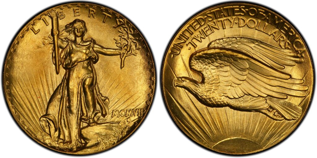 ultra high relief double eagle