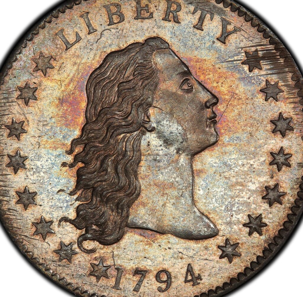 1794 silver dollars