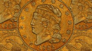 1822 half eagle