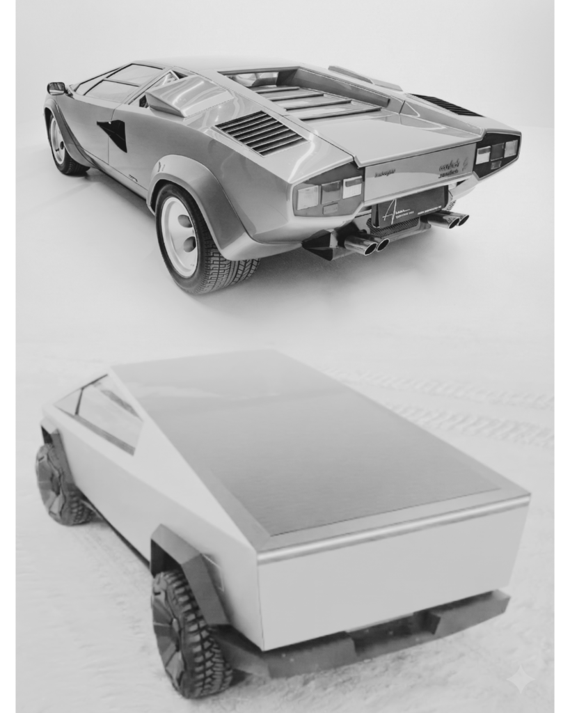 countach tesla cybertruck